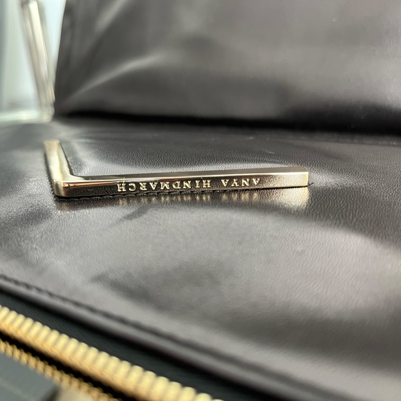 ANYA HINDMARCH luxury leather clutch - Picture 6 of 10